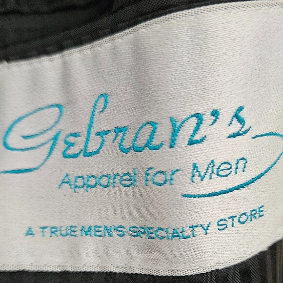 DONATEDTessuto Italiano Biella Sport Black/Gray Coat: Wool/Cashmere/Nylon 42 REG - Picture 16 of 16